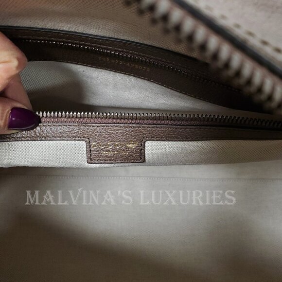 GUCCI BAG 702422 ADIDAS X GG LOGO CRYSTAL DUFFEL w WEB STRAP - Picture 14 of 16